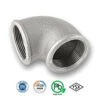 2" Galvanised FxF 90 Elbow Tube/Pipe Fitting EN10242 -Deals Bolt Gutter Store 038090ge040 1