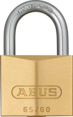 ABUS Brass Padlock 65 60mm Keyed Alike 6603