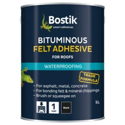 Bostik Bituminous Felt Adhesive For Roofs 5L