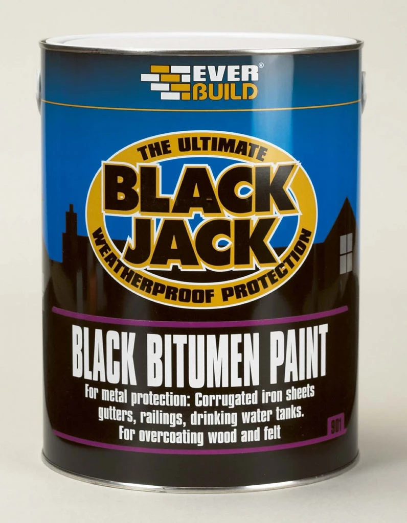 Everbuild Bitumen Waterproofing Paint Black 25L 3 Everbuild Bitumen Waterproofing Paint Black 25L