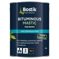 Bostik Bituminous Mastic For Roofs 5L