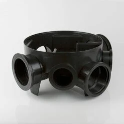 Brett Martin 450mm Dia. Chamber Base 255mm Invert & 3 Socket Plugs