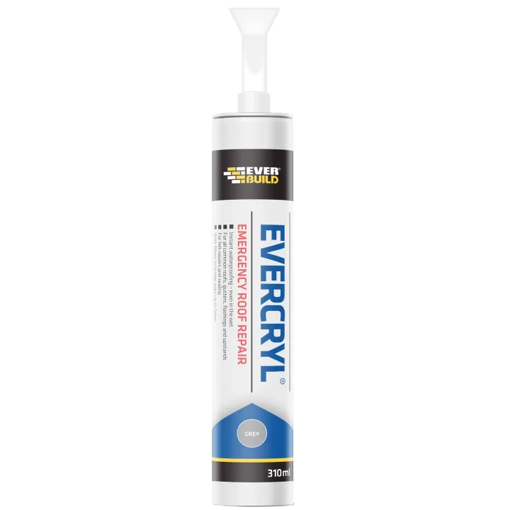 Everbuild Evercryl Emergency Roof Repair Cartridge 310ml 3 Everbuild Evercryl Emergency Roof Repair Cartridge 310ml