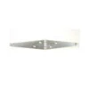 Perry Light Straight Strap Zinc Plated Hinges 100mm 4" 2-Pack