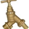 1/2" Hose Union Bibcock & Double Check Valve -Deals Bolt Gutter Store bfhubdc d 1