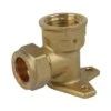 Compression 15mm X 1/2" Wall Plate Elbow -Deals Bolt Gutter Store cowpe 15d 2
