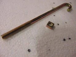 Bolt Hook & Nut M8 X 160 - Per 10