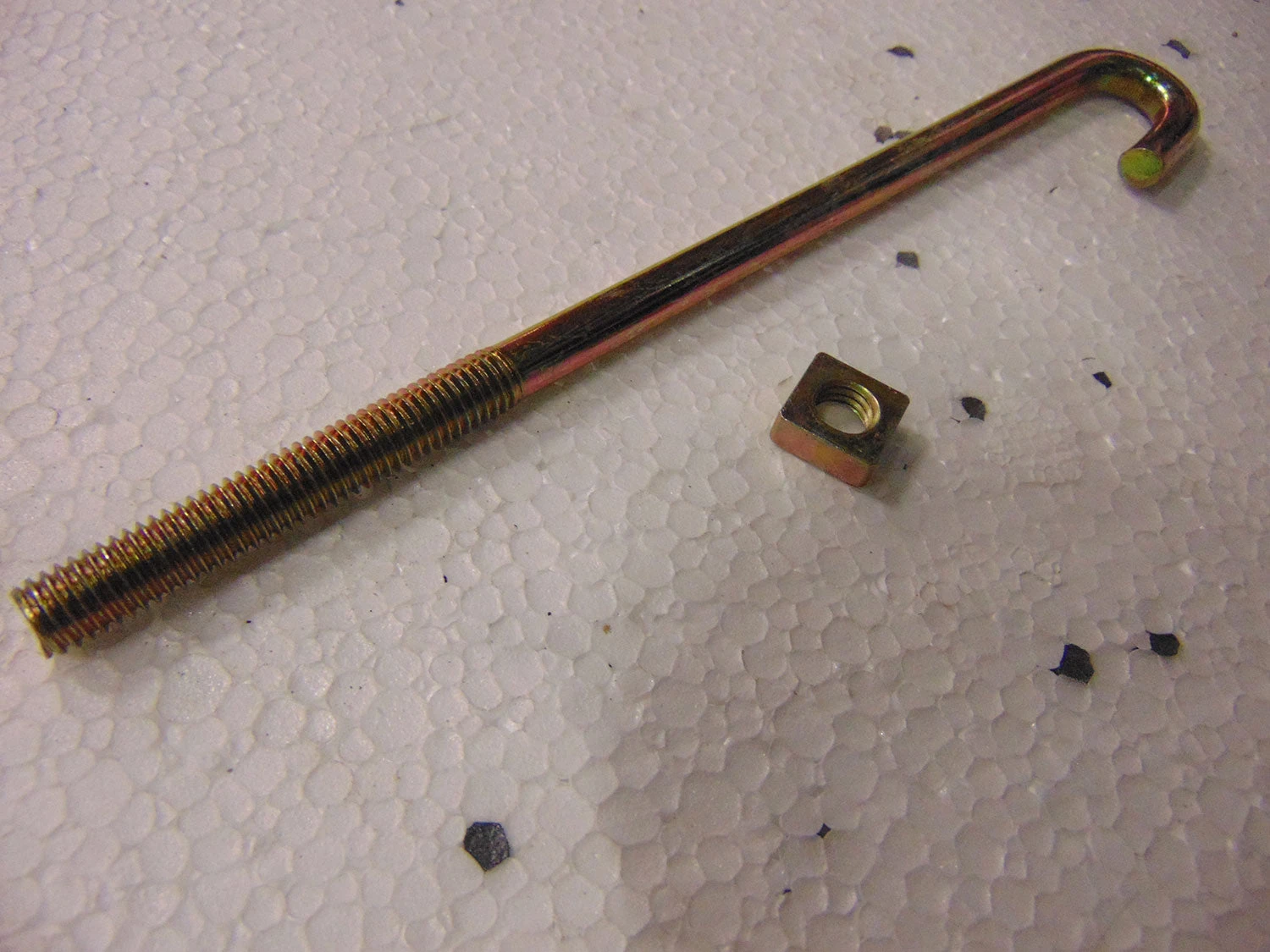 Bolt Hook & Nut M8 X 120 - Per 10 3 Bolt Hook & Nut M8 X 120 - Per 10