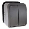 Scolmore AQUIP66 Weatherproof 2G 2-Way IP66 Switch