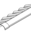 Eternit Profile 6'' Outer Close Fitting Ridge -Deals Bolt Gutter Store outer cf ridge p3