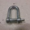 Deacon Electro Galvanised Commercial Pattern Dee Shackle 25mm -Deals Bolt Gutter Store shackle 22
