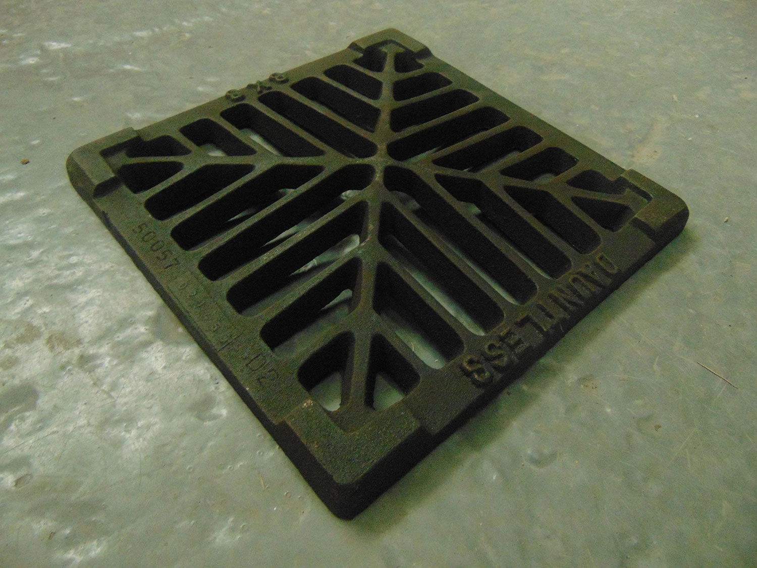Cast Iron Gully Grate Square 7" 3 Cast Iron Gully Grate Square 7"