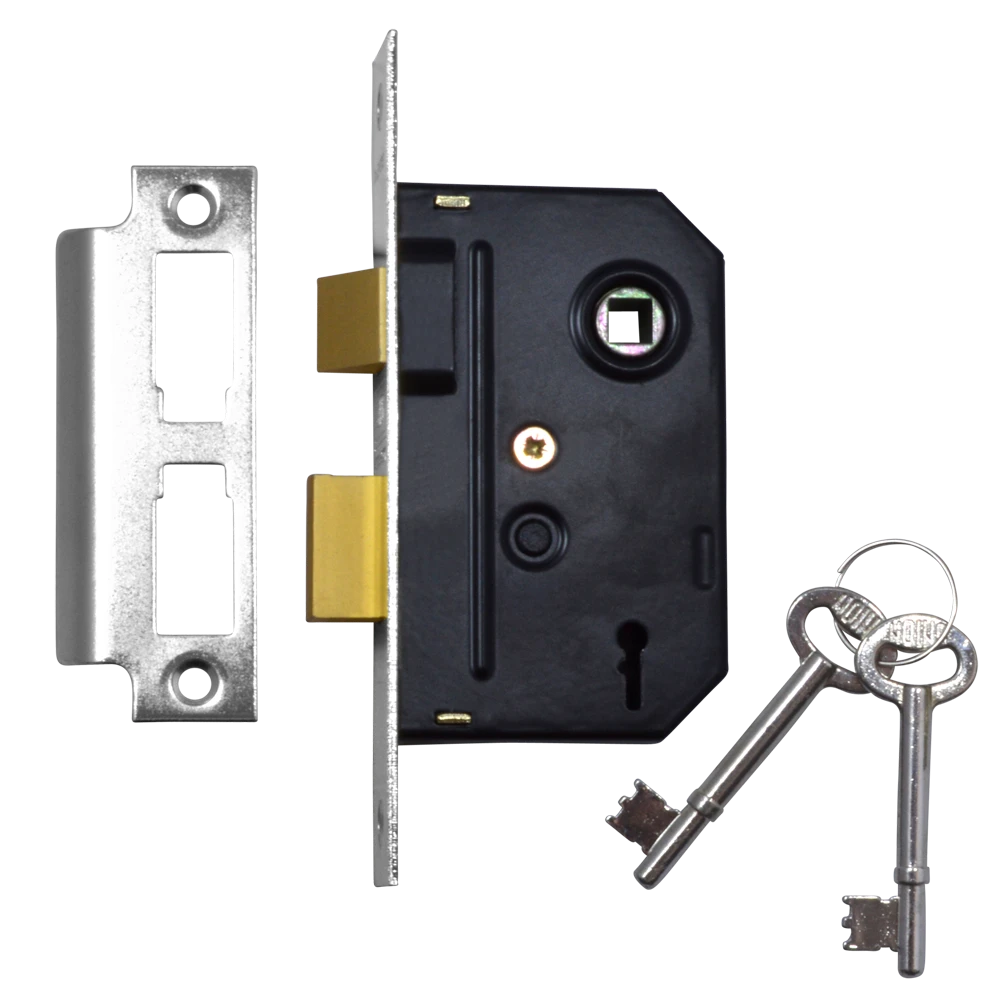 UNION 2295 2 Lever Sashlock Chrome Plated 3 UNION 2295 2 Lever Sashlock Chrome Plated